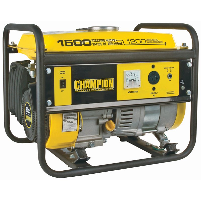 Champion Gas-Powered Portable Generator - Gebo's